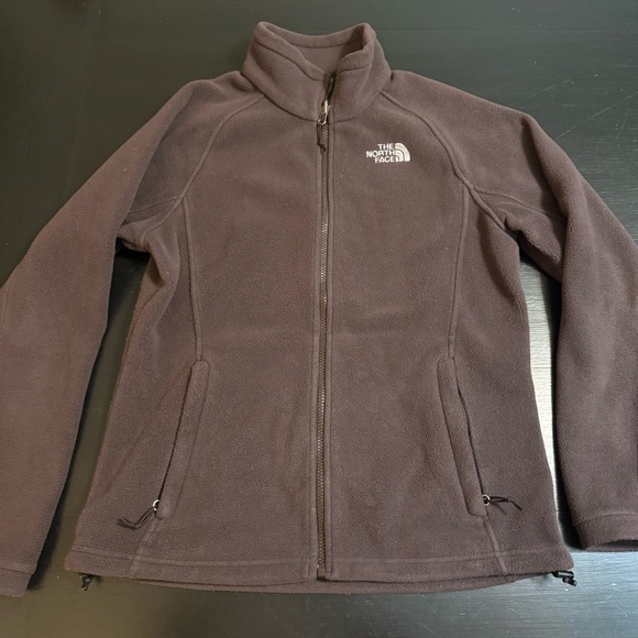 The North Face Dark Brown Fleece Jacket - Picture 1 of 5